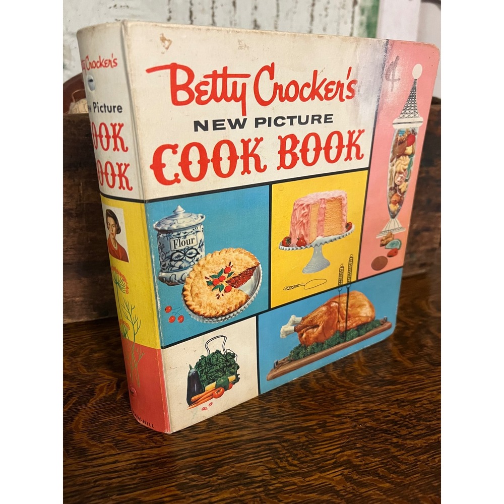 VTG 1961 Betty Crocker New Picture Cook Book Ring Binder McGraw-Hill 1st Ed
